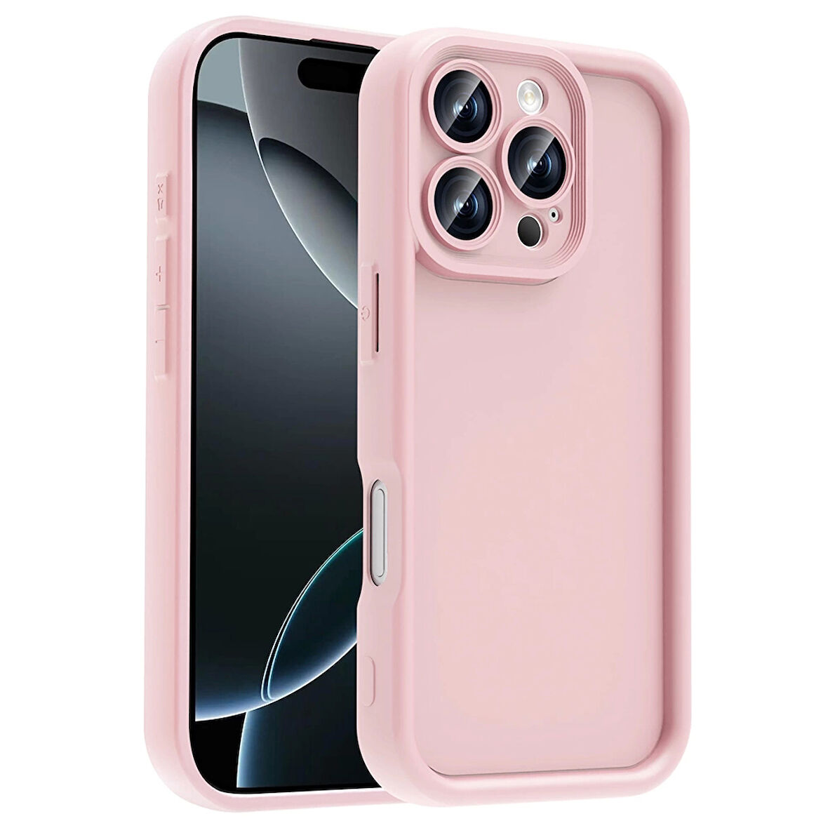 Apple İphone 16 Pro Max Kılıf Kamera Korumalı Lopard Ananas Kapak