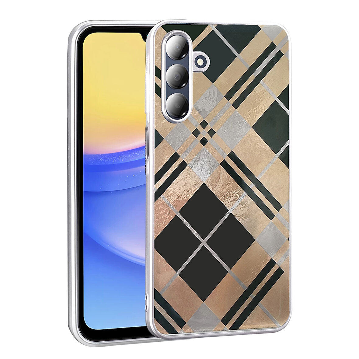 Samsung Galaxy A16 Kılıf Desenli Lopard Mep Kapak