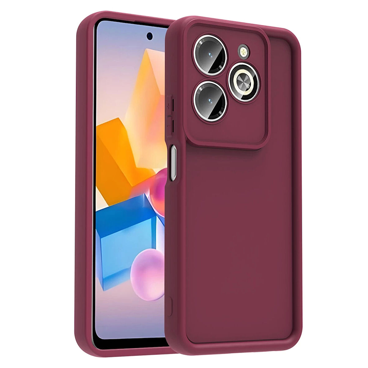 İnfinix Hot 40i Kılıf Kamera Korumalı Lopard Ananas Kapak