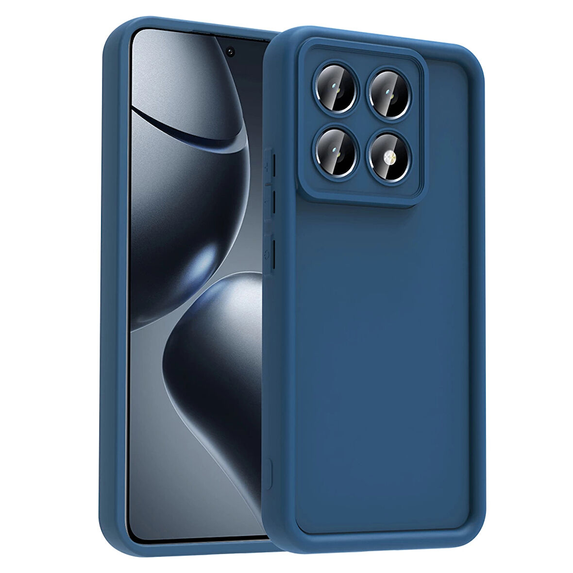 Xiaomi 14t Pro Kılıf Kamera Korumalı Lopard Ananas Kapak