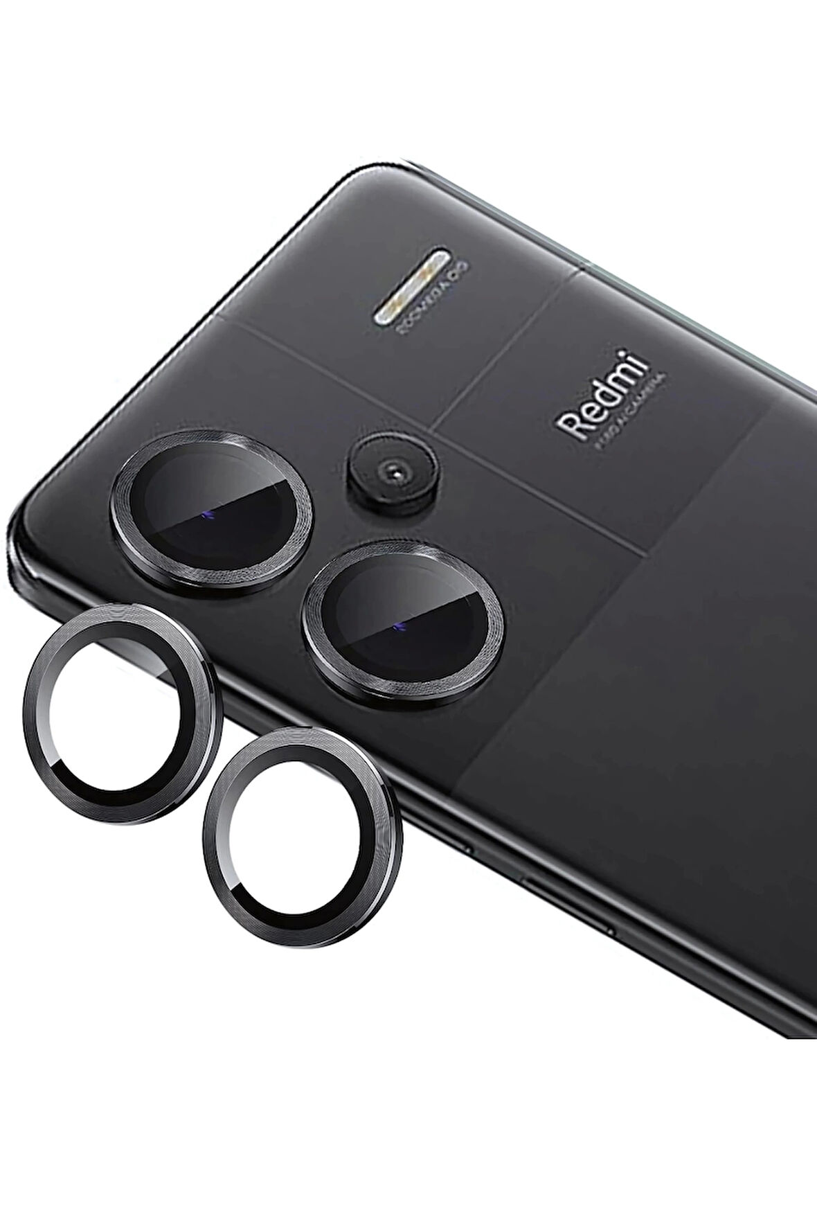 Xiaomi Redmi Note 12 Pro 5g Kamera Koruyucu Temperli Cam Parlak Lens Koruma Eko CL-07 Zore