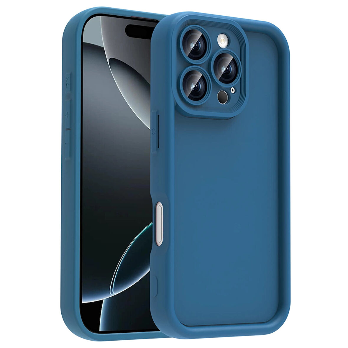 Apple İphone 16 Pro Max Kılıf Kamera Korumalı Lopard Ananas Kapak