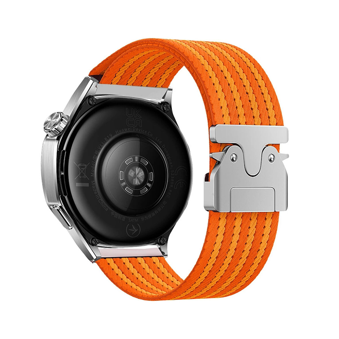 Xiaomi Amazfit Pace Lopard Krd-133 22mm Naylon Kumaş Hasır Örgülü Kordon