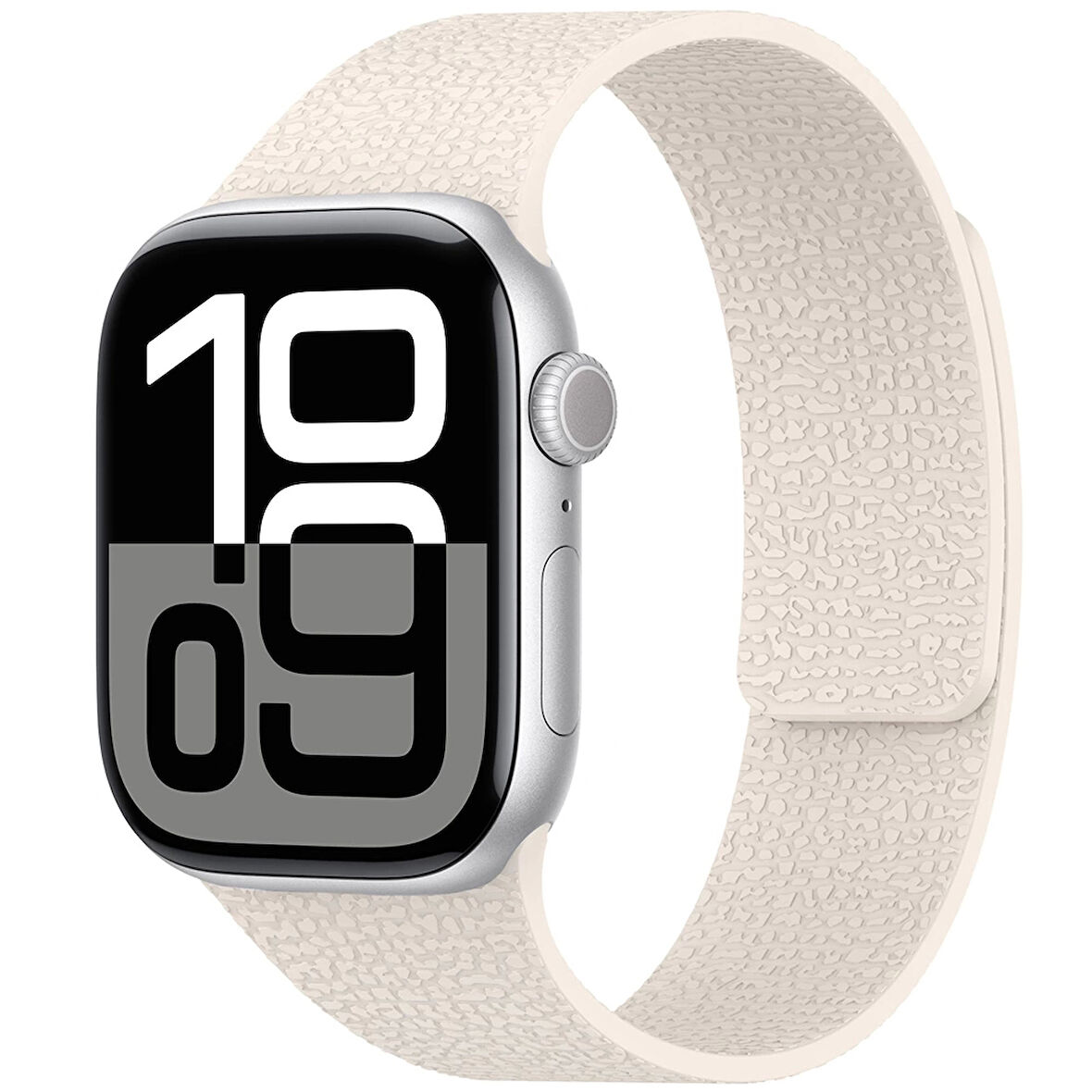 Apple Watch 40mm Lopard Krd-136 Kabartma Desenli Silikon Kordon