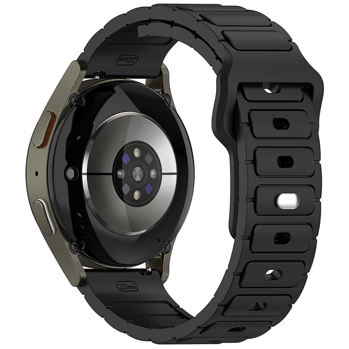 Xiaomi Amazfit Pace Lopard Krd-132 22mm Silikon Kordon Strap Kayış