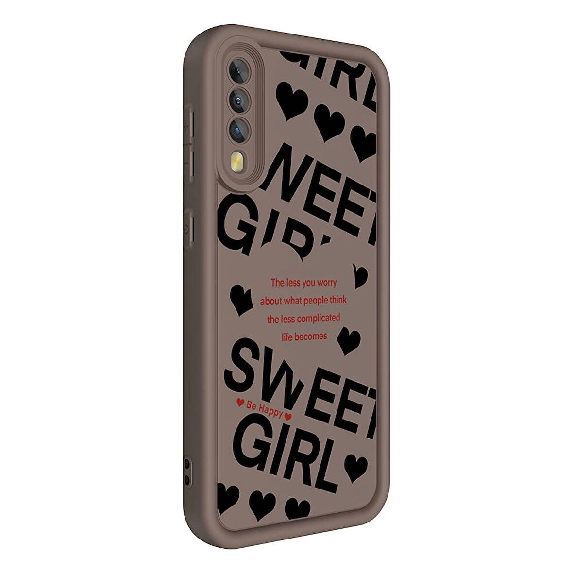 Samsung Galaxy A70 Kılıf Kamera Korumalı Baskılı Arka Yüzey Lopard Klas Kapak