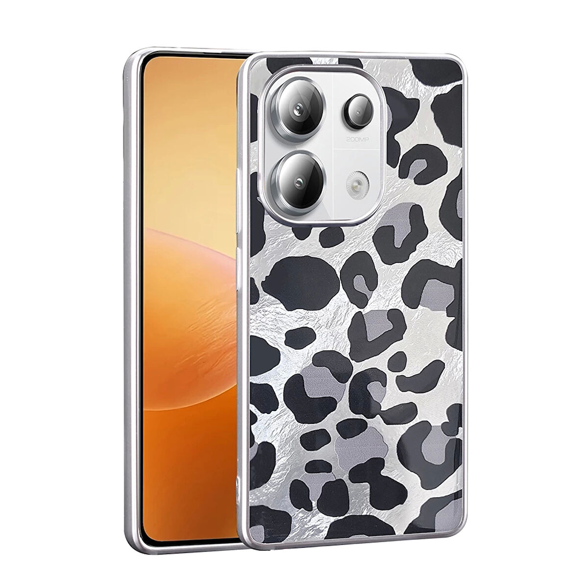 Xiaomi Redmi Note 13 Pro 4g Kılıf Desenli Lopard Mep Kapak
