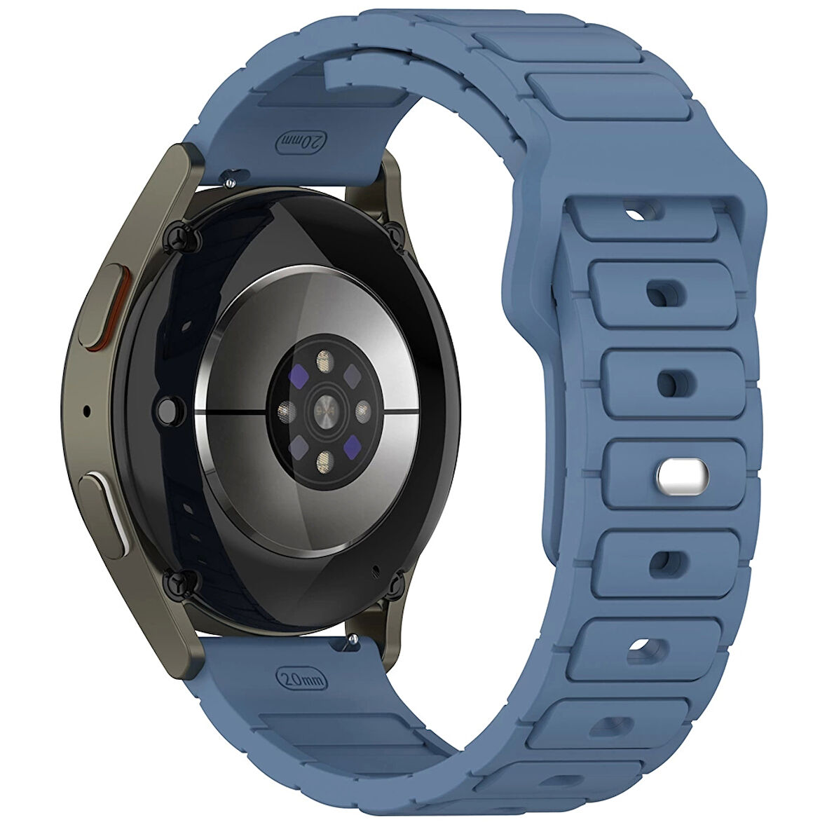 Gear S3 Lopard Krd-132 22mm Silikon Kordon Strap Kayış