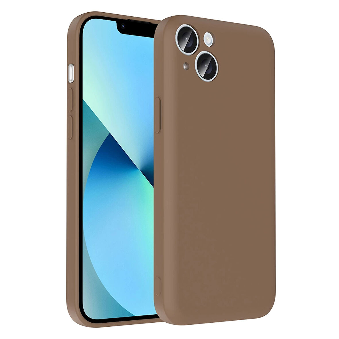 Apple İphone 14 Kılıf Kamera Korumalı Kartlık Hazneli Lopard Vitra Kapak