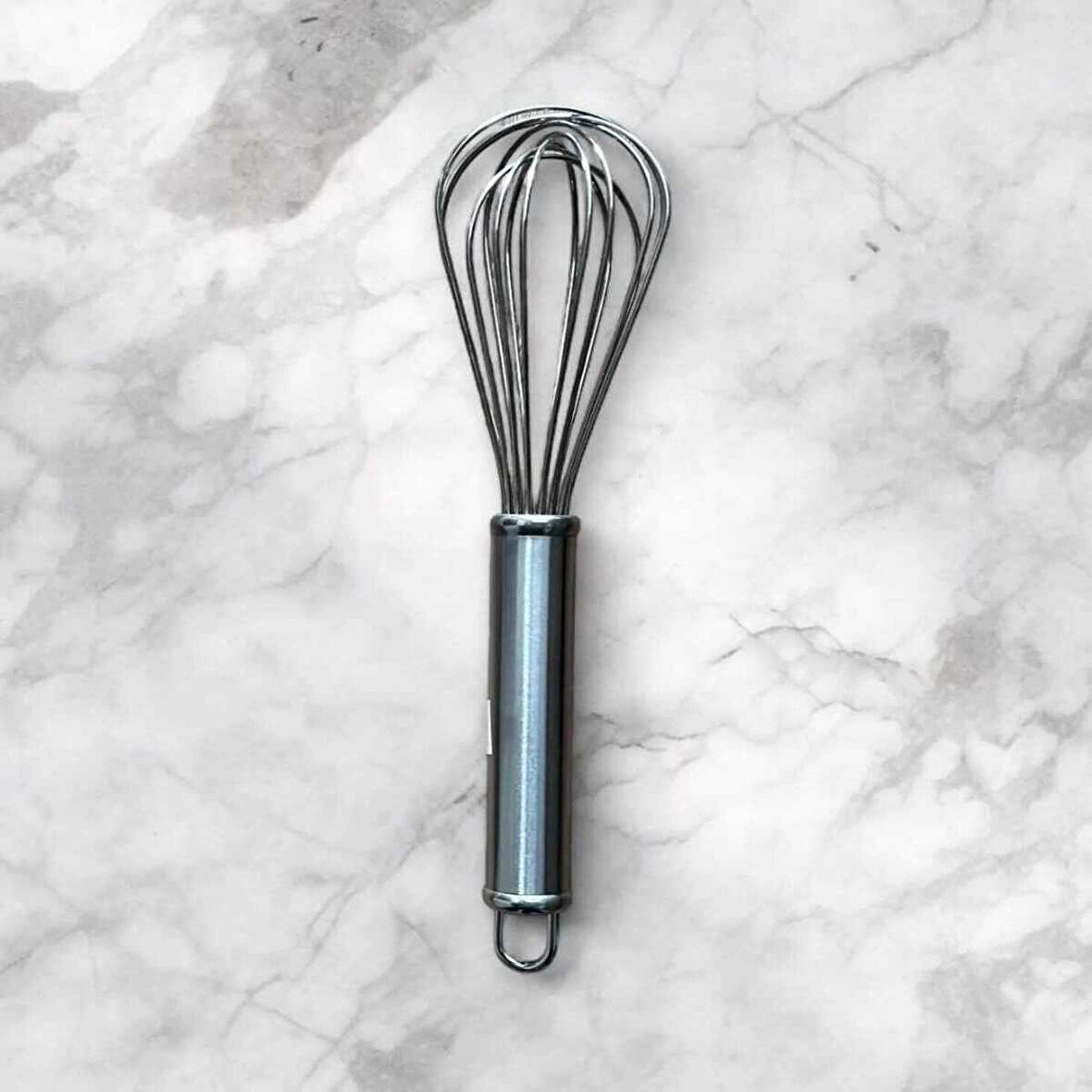 25 cm Premium Metal Lüx Çırpıcı 2 mm Kalınlık Profesyonel Mutfak Gereçleri Dayanıklı Kaliteli Metal
