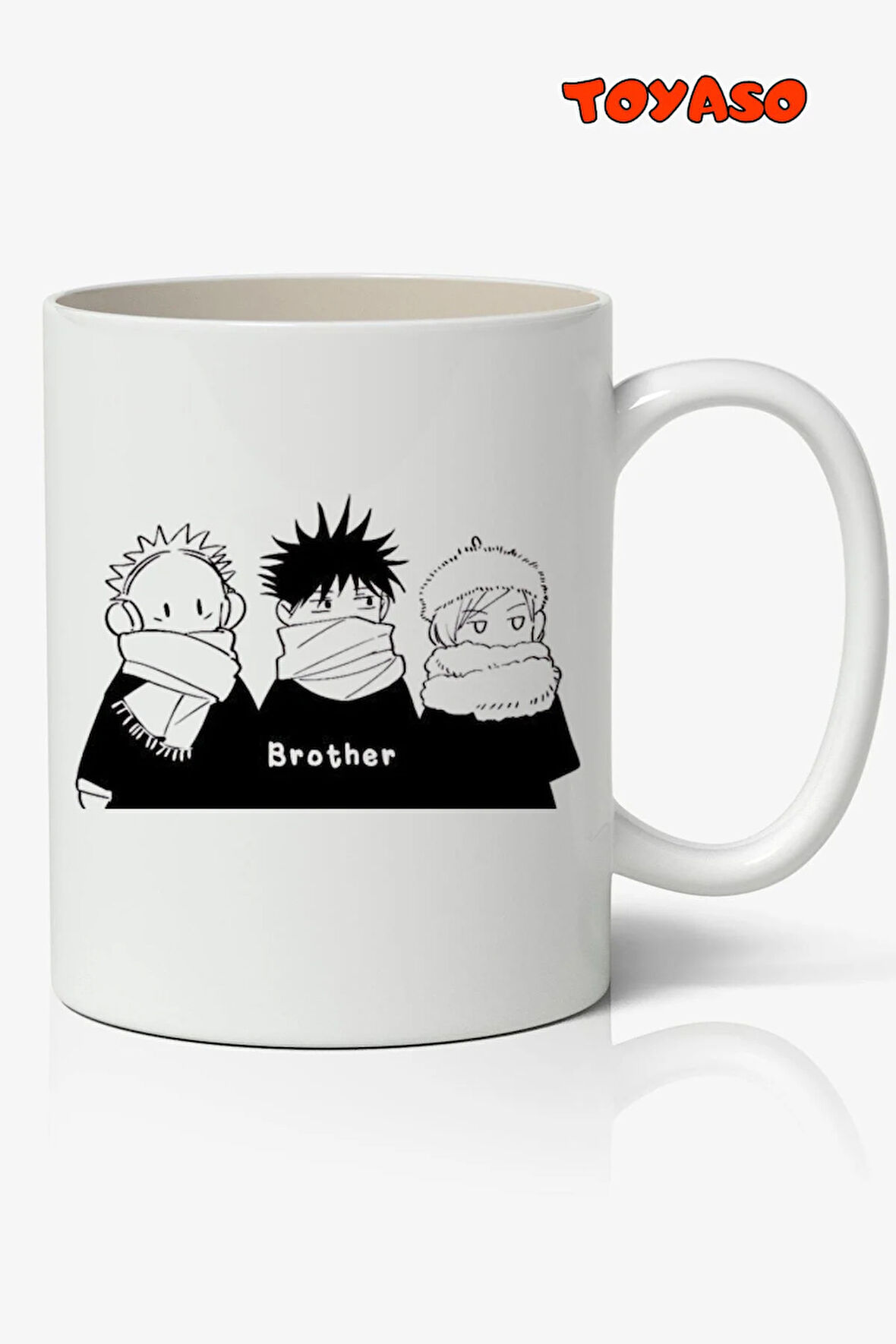 Jujutsu Kaisen Brother Anime Temalı Beyaz Kupa Bardak Sevgiliye Arkadaşa Hediye