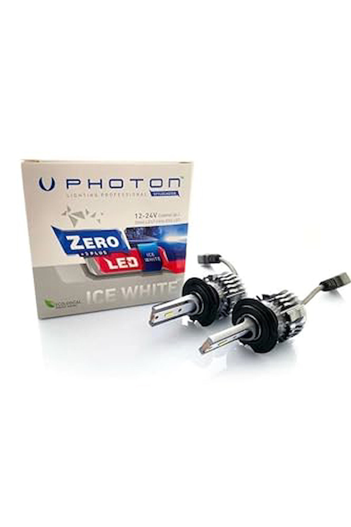 Photon Zero H7 3 Plus Fransız Led 12volt-24volt Ice White Fansız