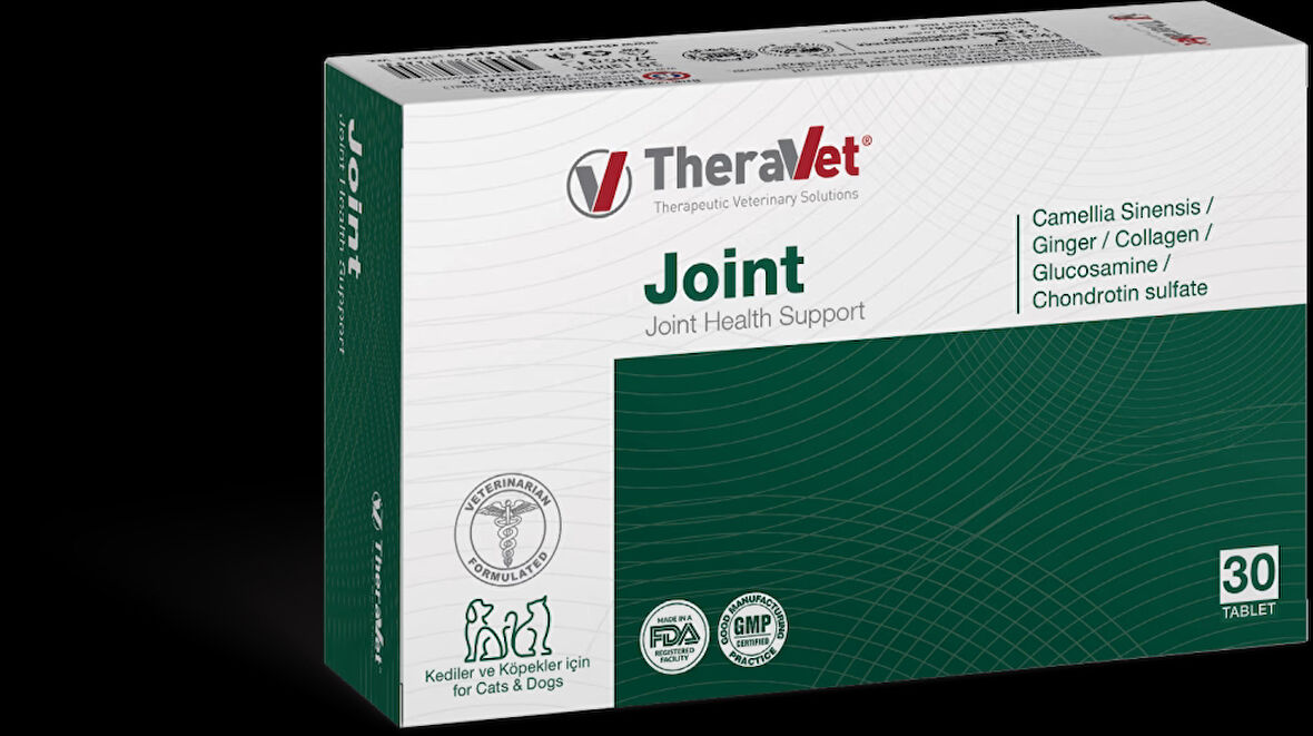 Theravet Joint Kediler ve Köpekler için 30 Tablet