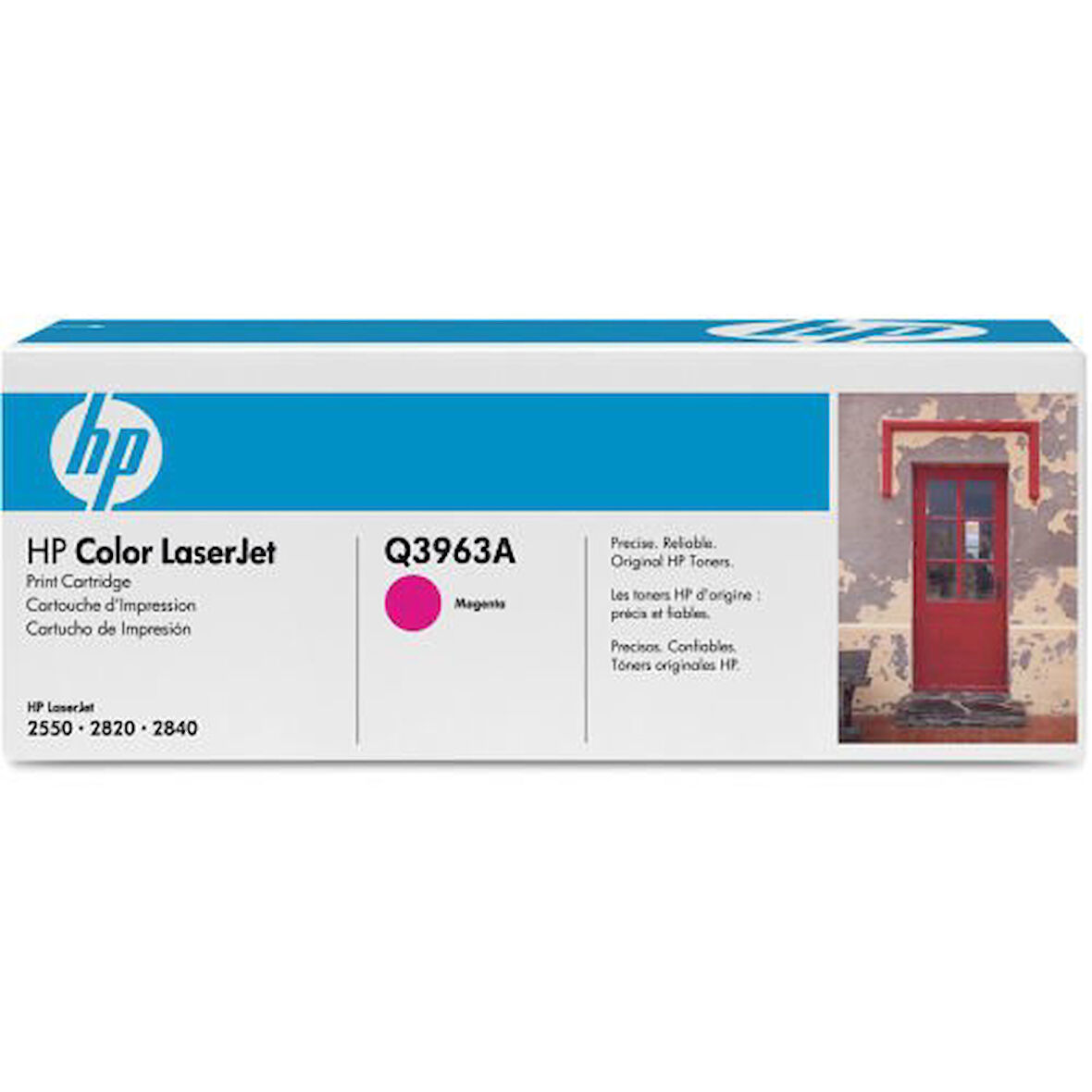 HP Q3963A (122A) Kırmızı Magenta Orjinal Toner LaserJet 2550