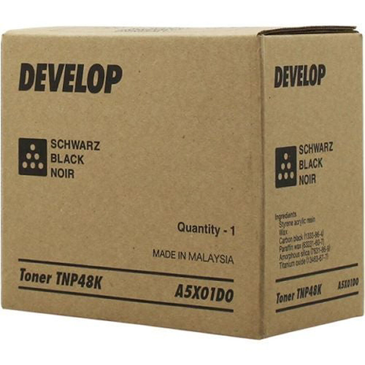 Develop TNP-48K (A5X01D0) Siyah Black Orjinal Toner Ineo +3350 / +3850