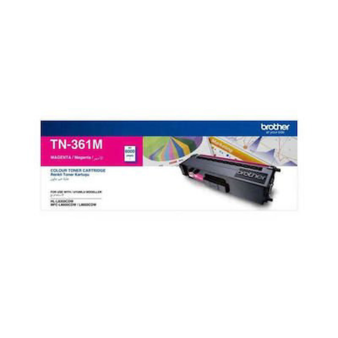 Brother TN-361 Kırmızı Magenta Orijinal Toner