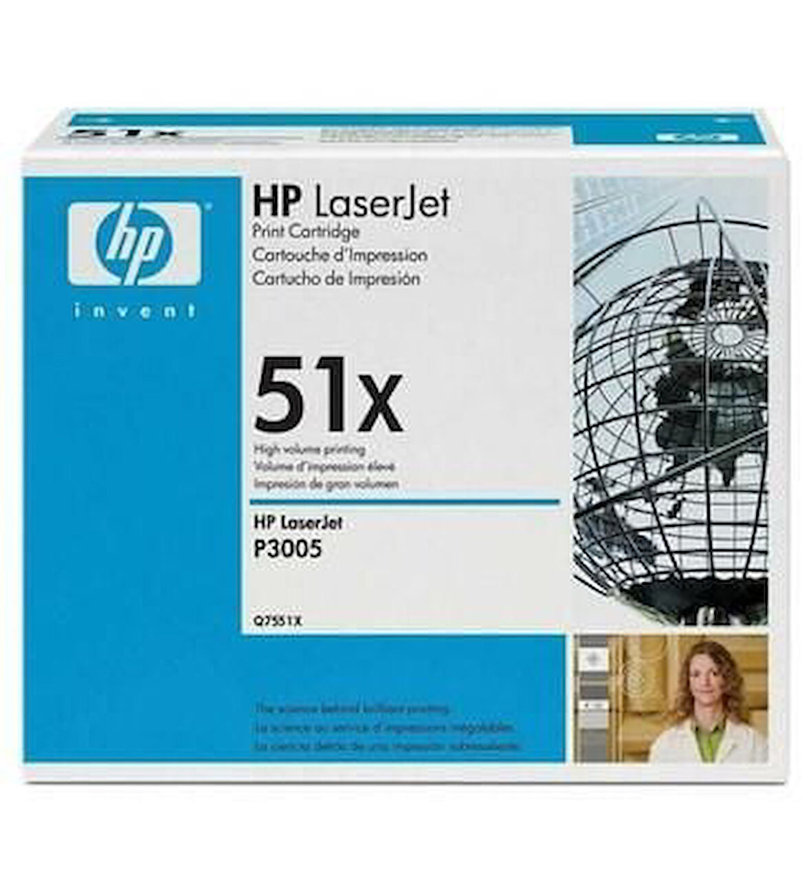 HP Q7551X (51X) Siyah Black Orjinal Toner LaserJet 3005