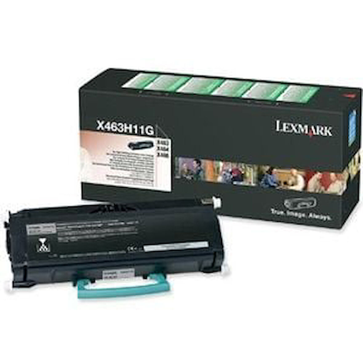 Lexmark X463H11G Siyah Black Orjinal Toner X460 / X463 KUTU HASARLI