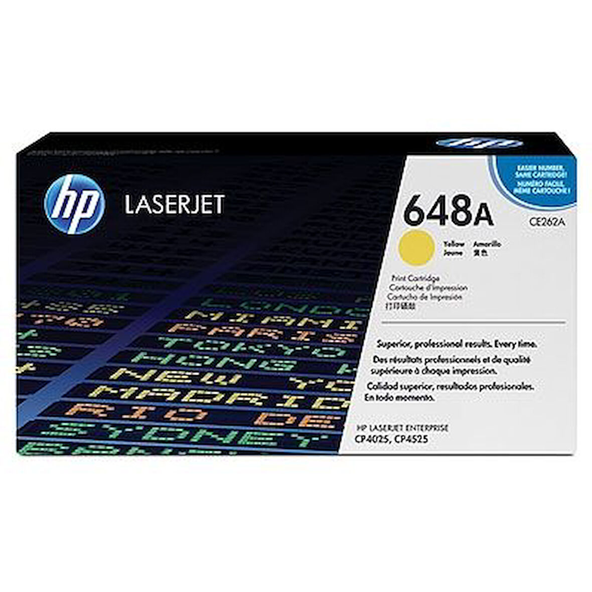 HP CE262A (648A) Sarı Yellow Orjinal Toner - CP4525dn / CP4525n