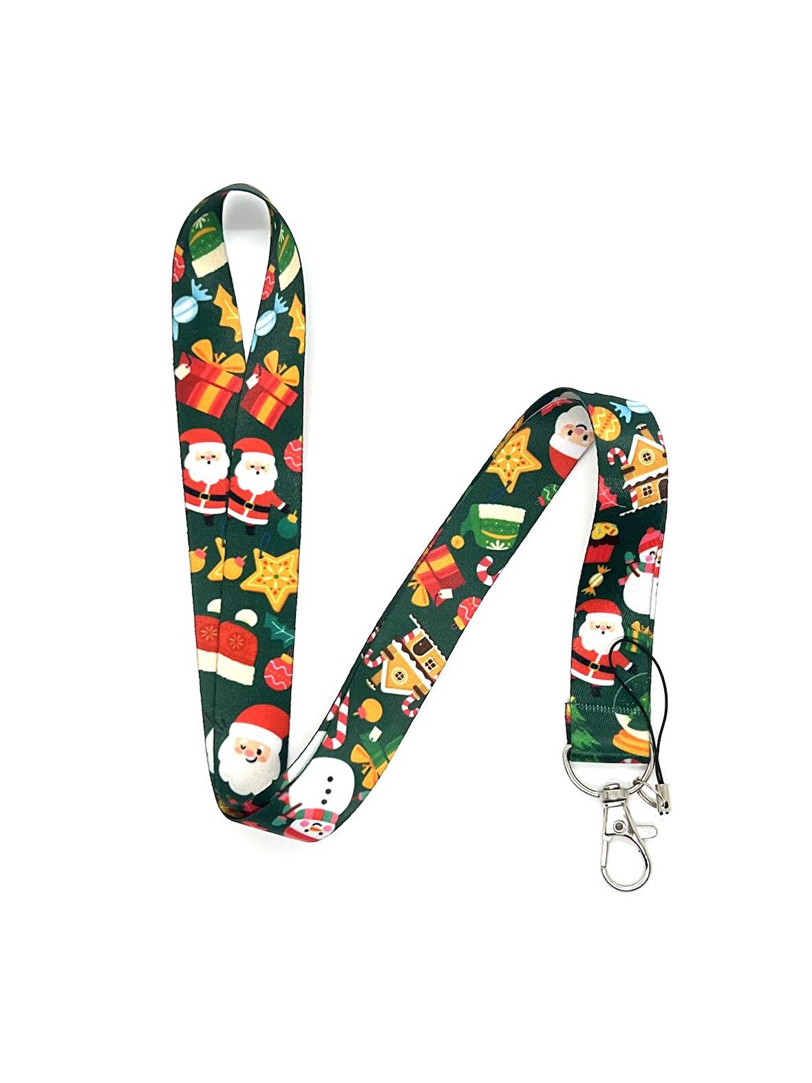 Yılbaşı Noel Baba 1 Temalı Boyun İpi