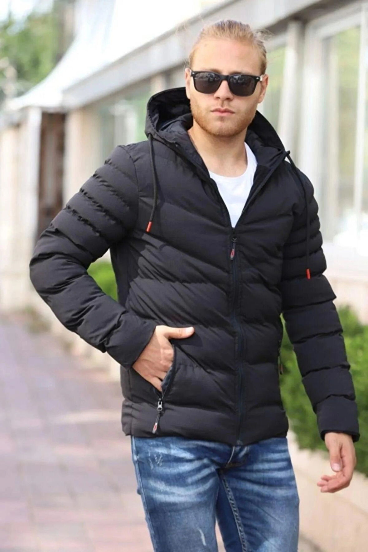 Erkek Alp Kuzey Şişme Mont