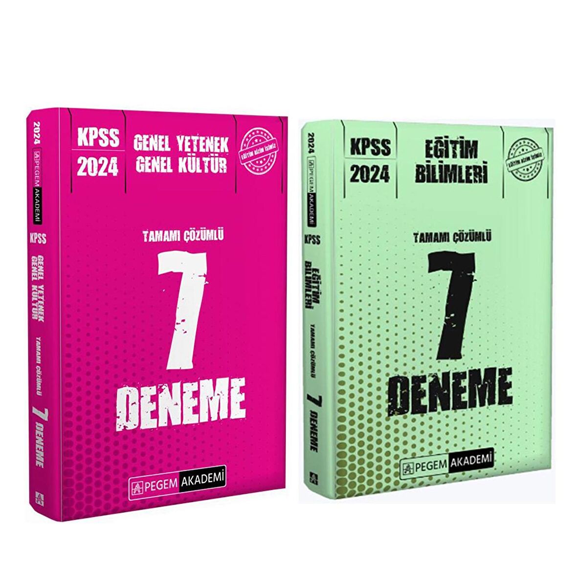 Pegem 2024 KPSS Lisans ve Eğitim Bilimleri 7 Deneme Seti 2 Kitap