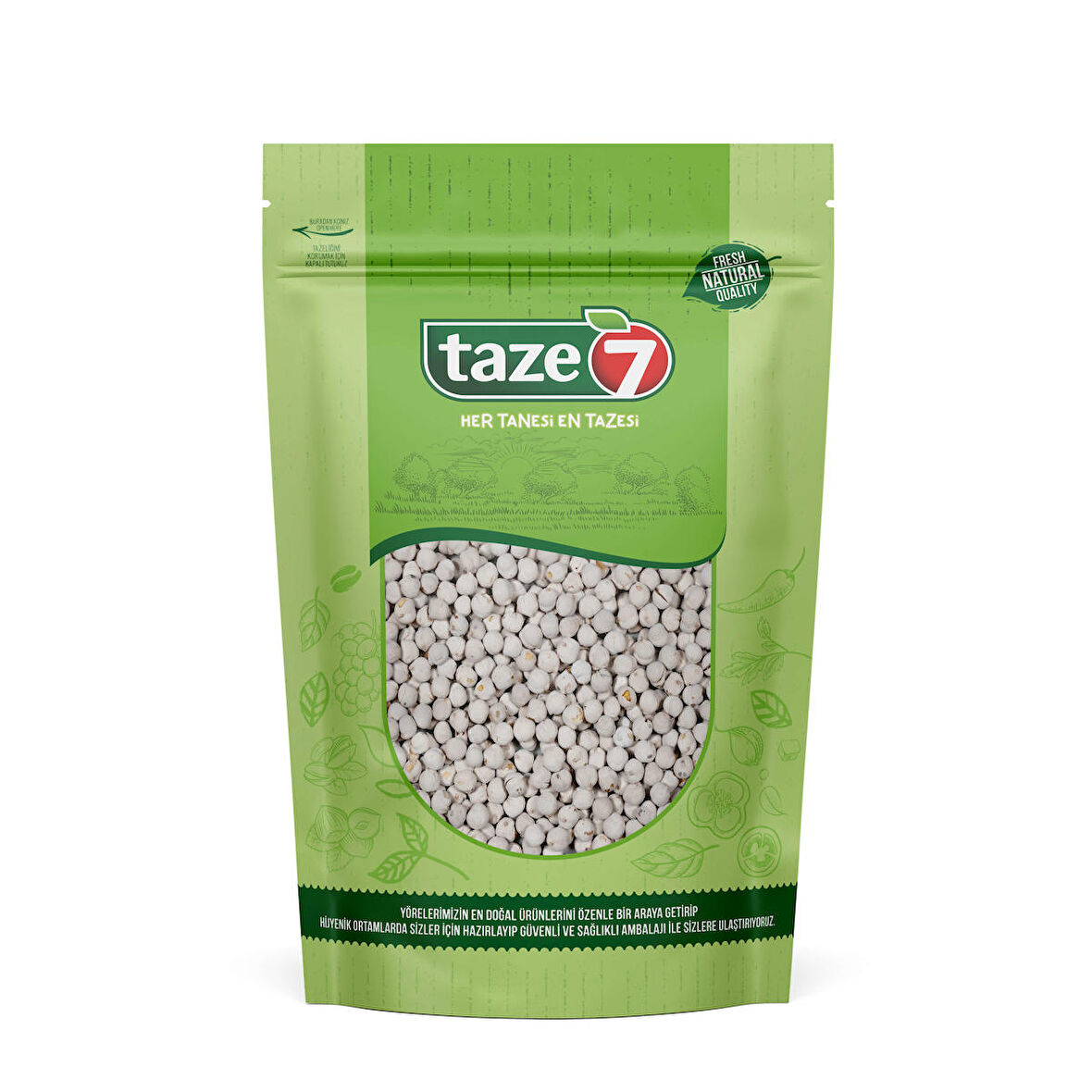 TAZE7 Kavrulmuş Sarı Leblebi 500 gr