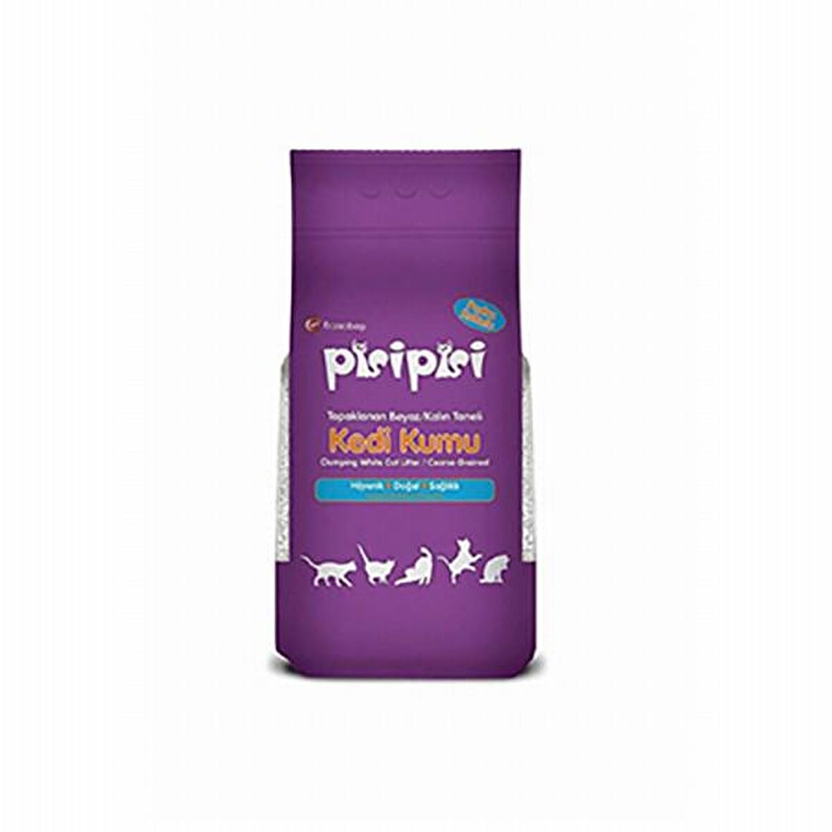 Pisipisi Topaklaşan Bentonit Kalın Kedikumu 2x10 Kg 
