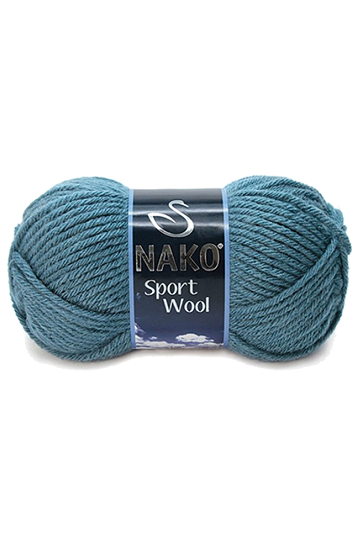 1 Adet Sport Wool Atkı Bere Ceket Yelek Örgü İpi Yünü No: 185 Fırtına