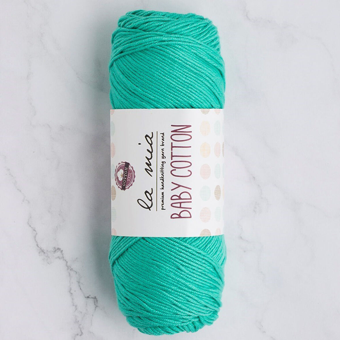 La Mia Baby Cotton Yeşil El Örgü İpi - L044 - 33653