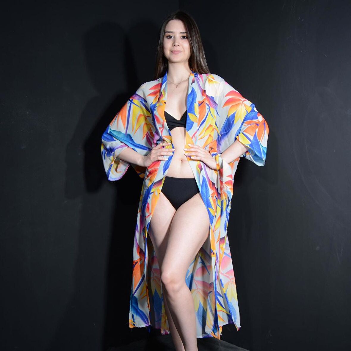 PAREDORA Barbados Kimono Pareo