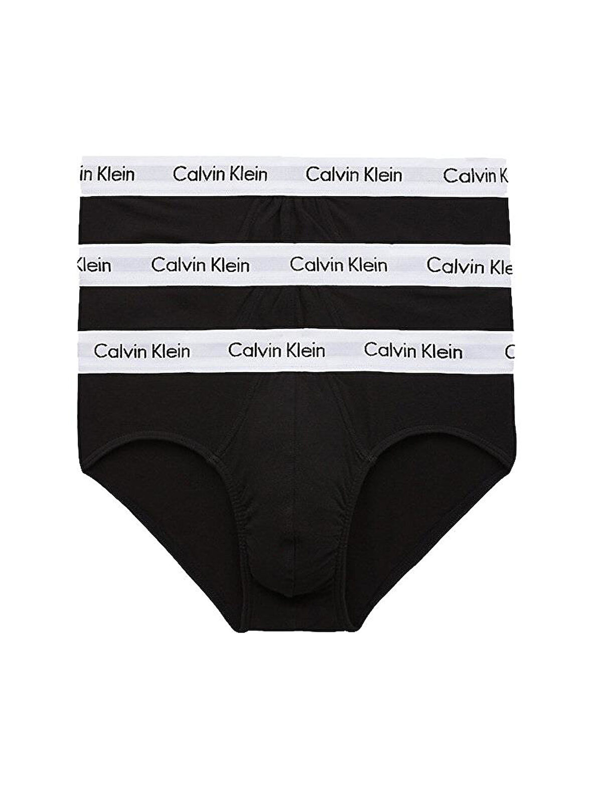 Calvin Klein Erkek 3’Lü Siyah Slip