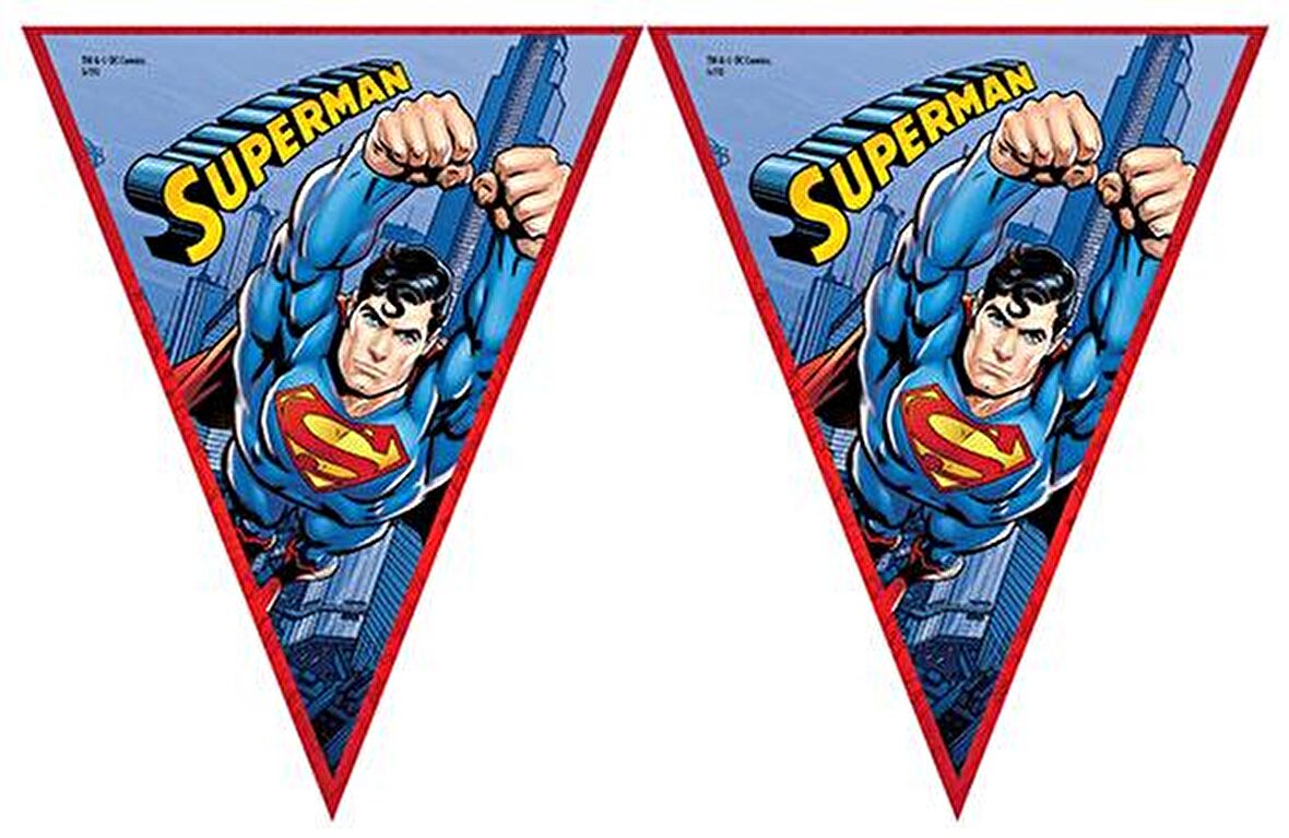 SUPERMAN BAYRAK SET
