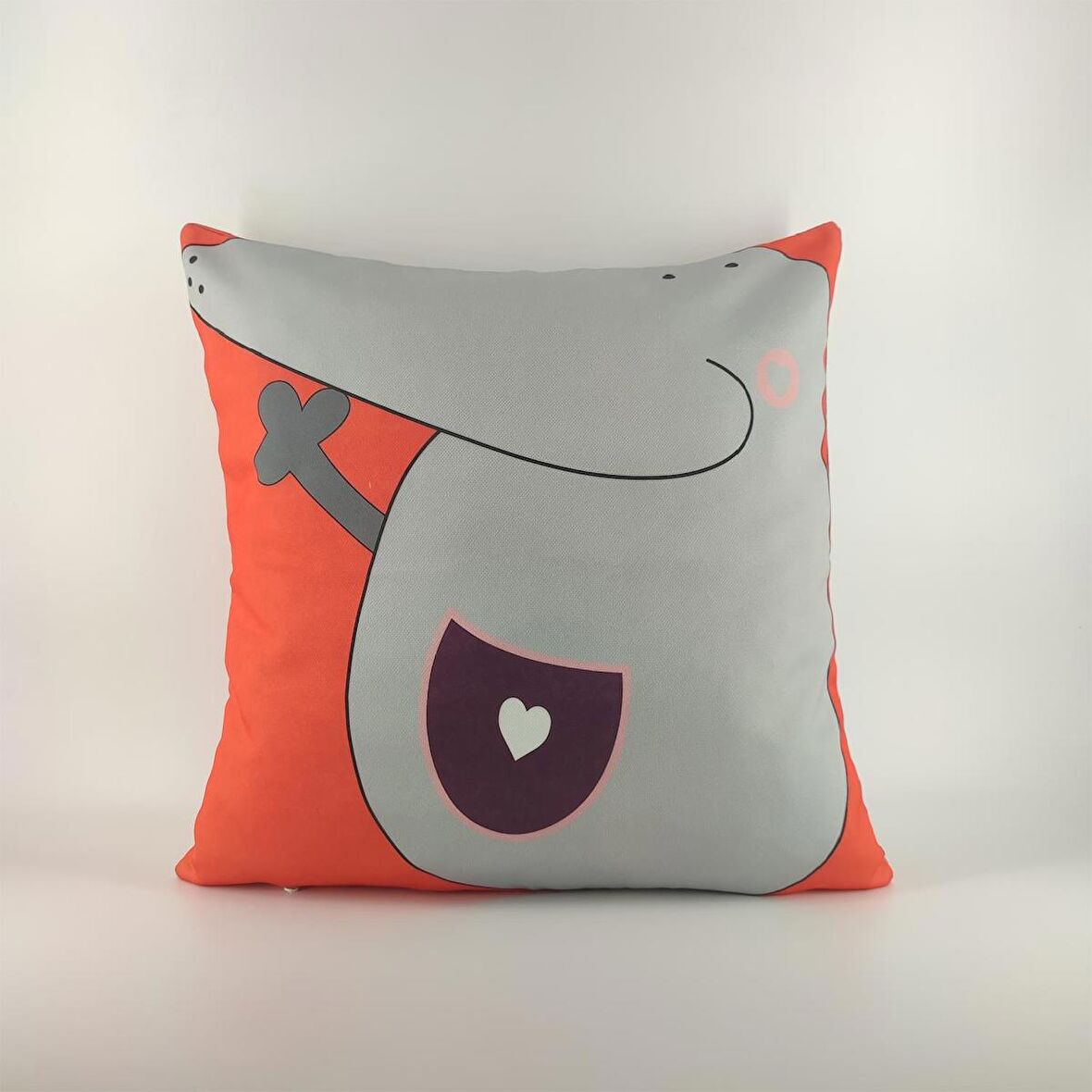 PAREDORA Kalbi Ağzında Kırlent Kılıfı