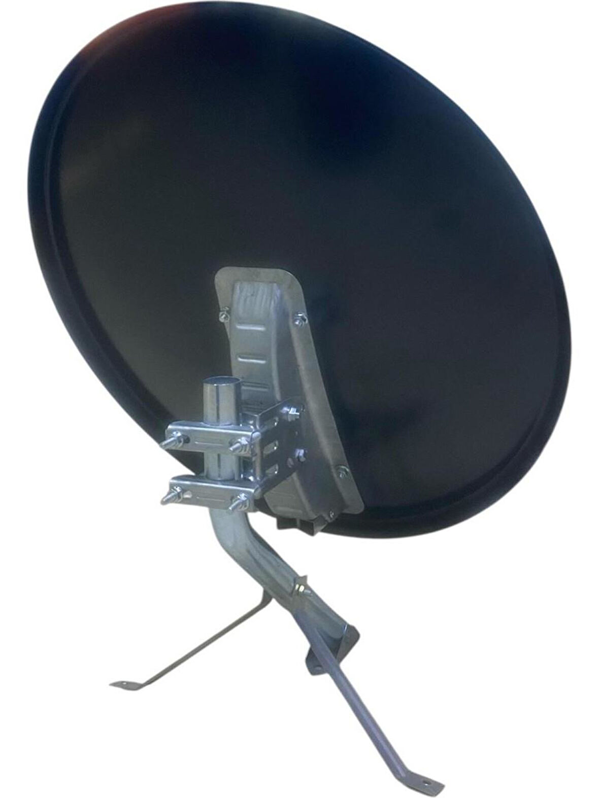 Kalın Saclı Siyah 70 cm Uydu Çanak Anteni