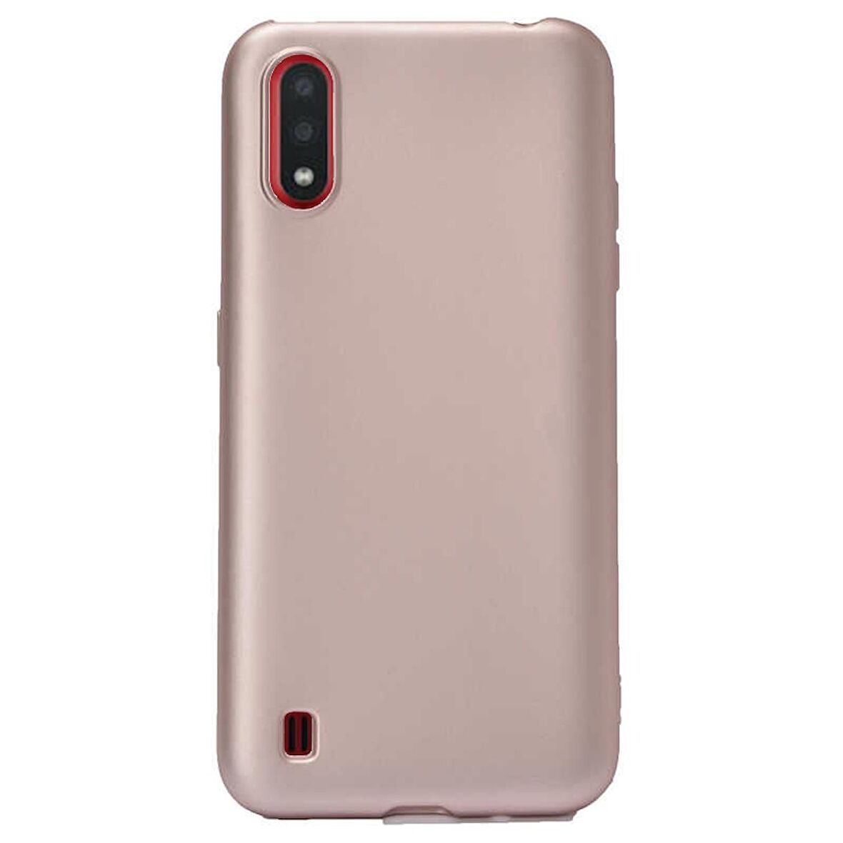 Gpack Samsung Galaxy A01 Kılıf Premier Silikon Esnek Koruma