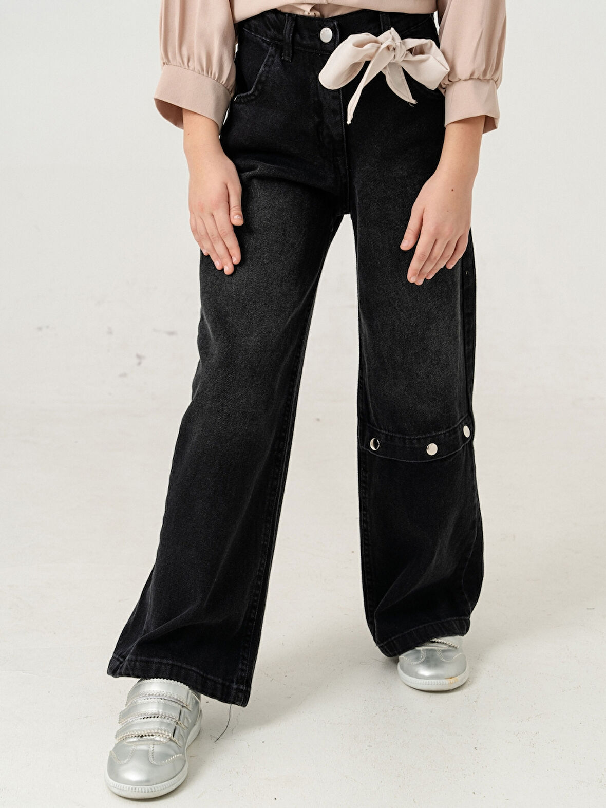 Kız Çocuk Dizi Açık Kot Pantolon 2181