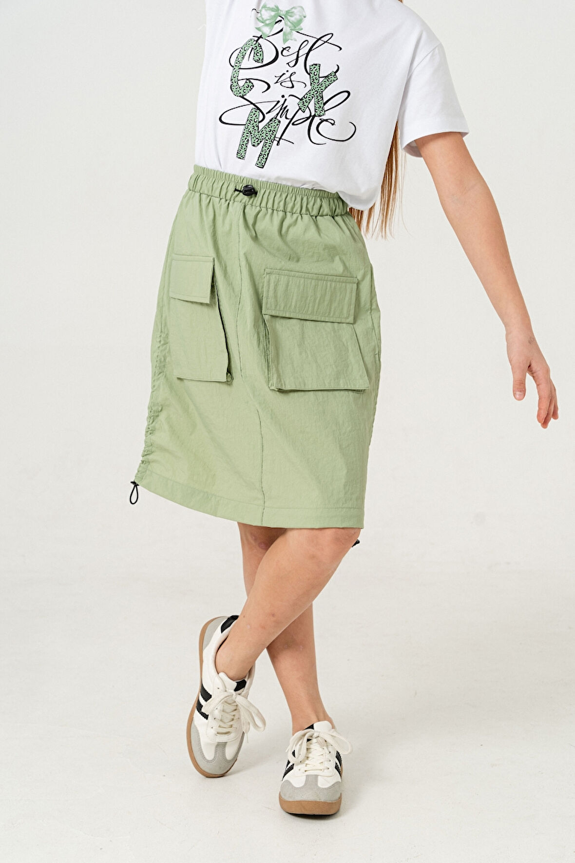 Kız Çocuk Paraşüt Etek 2950