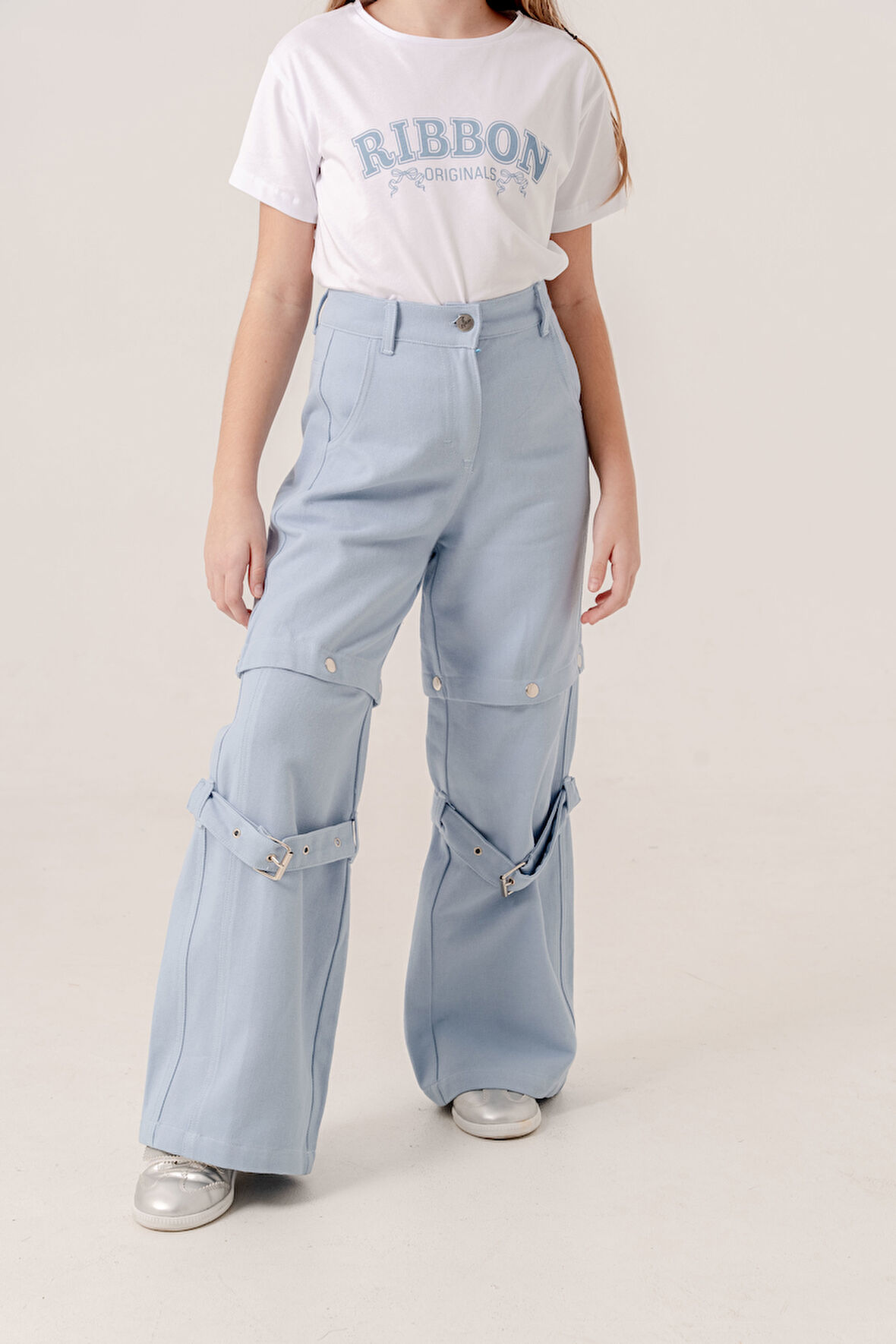 Kız Çocuk Şort Keten Pantolon 2568