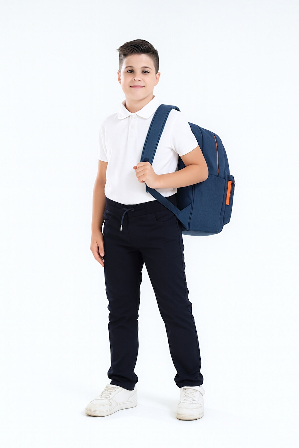 Erkek Çocuk Kaşkorseli Okul Pantolonu G2025