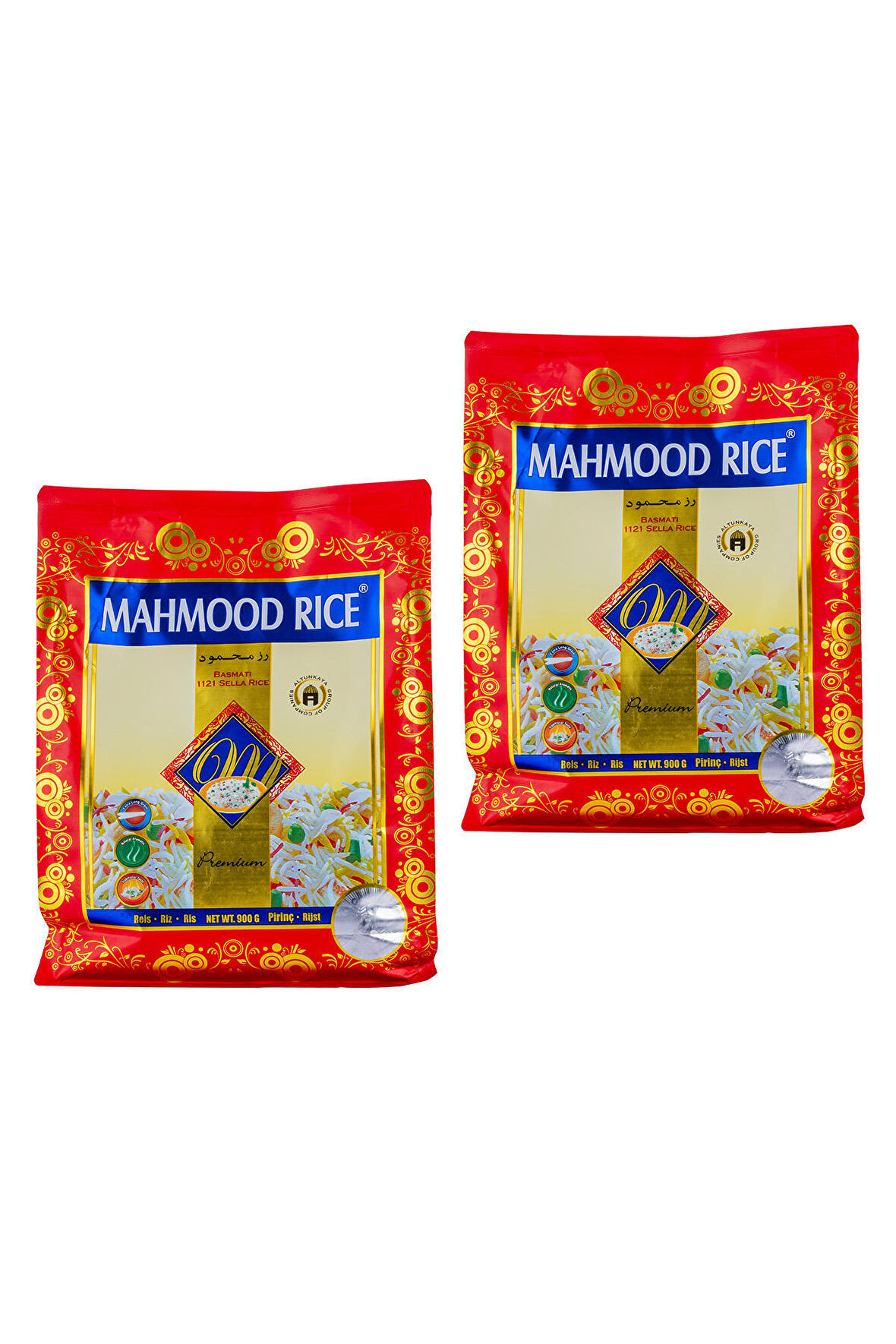 Mahmood Rıce Basmati 1121 Pirinç 900 gr X 2 Adet