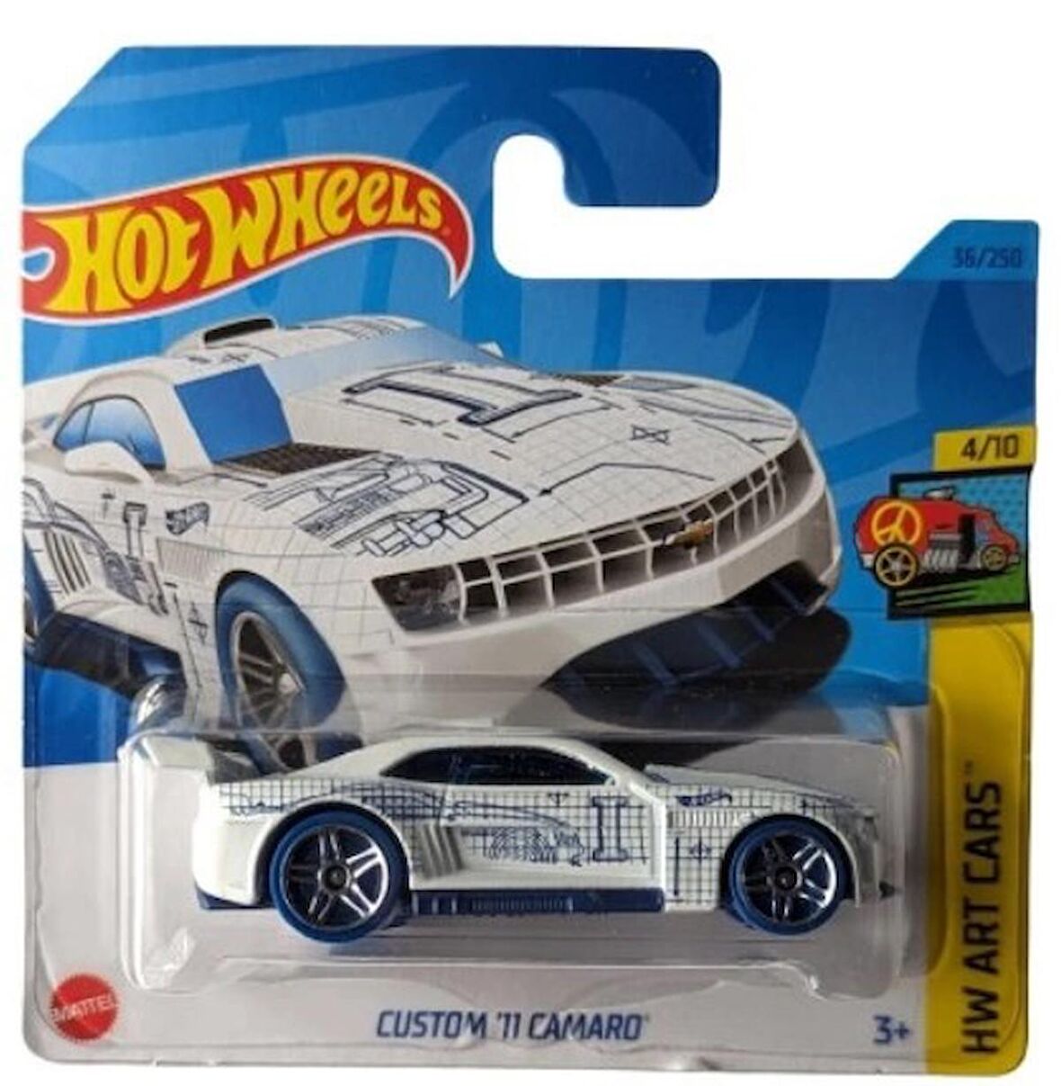 Hot Wheels 2023 - Custom ´11 Camaro - Art Cars 4/10 - HKK17