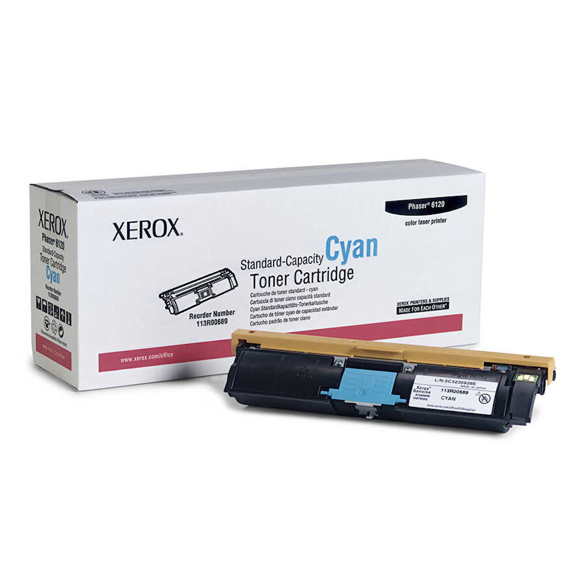 Xerox Phaser 6115-113R00689 Mavi Orijinal Toner