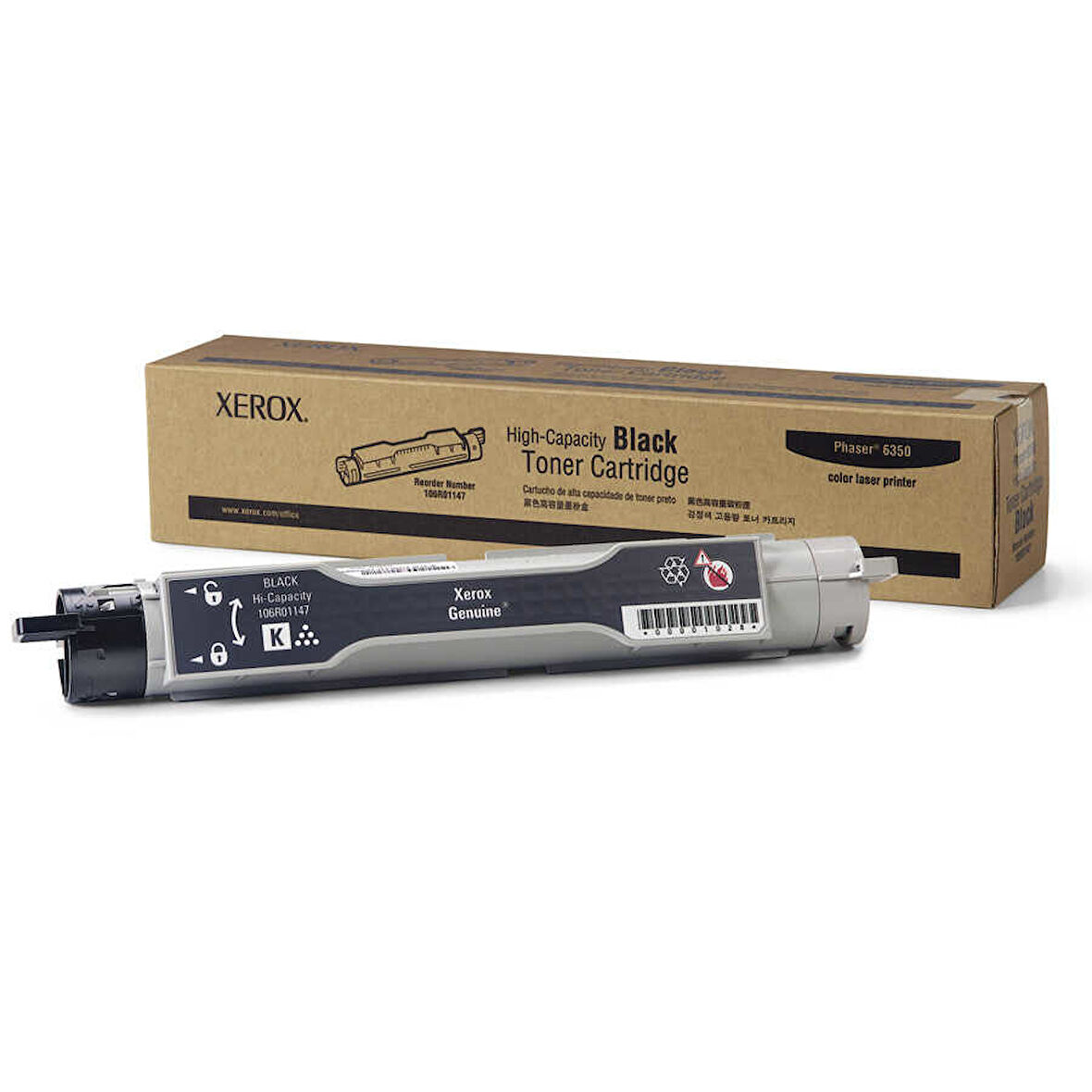 Xerox Phaser 6350-106R01147 Siyah Orijinal Toner Yüksek Kapasiteli
