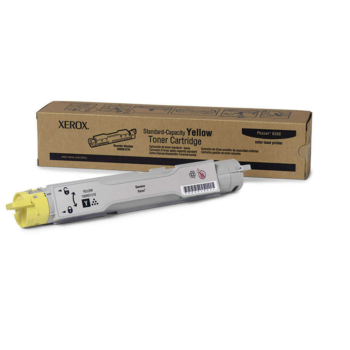 Xerox Phaser 6360-106R01216 Sarı Orijinal Toner