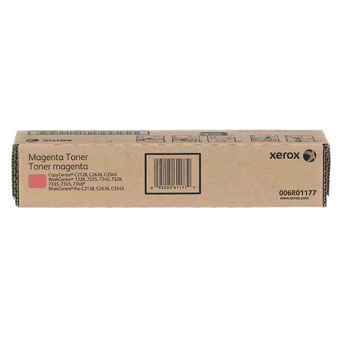 Xerox Workcentre 7328-006R01177 Kırmızı Orijinal Fotokopi Toner