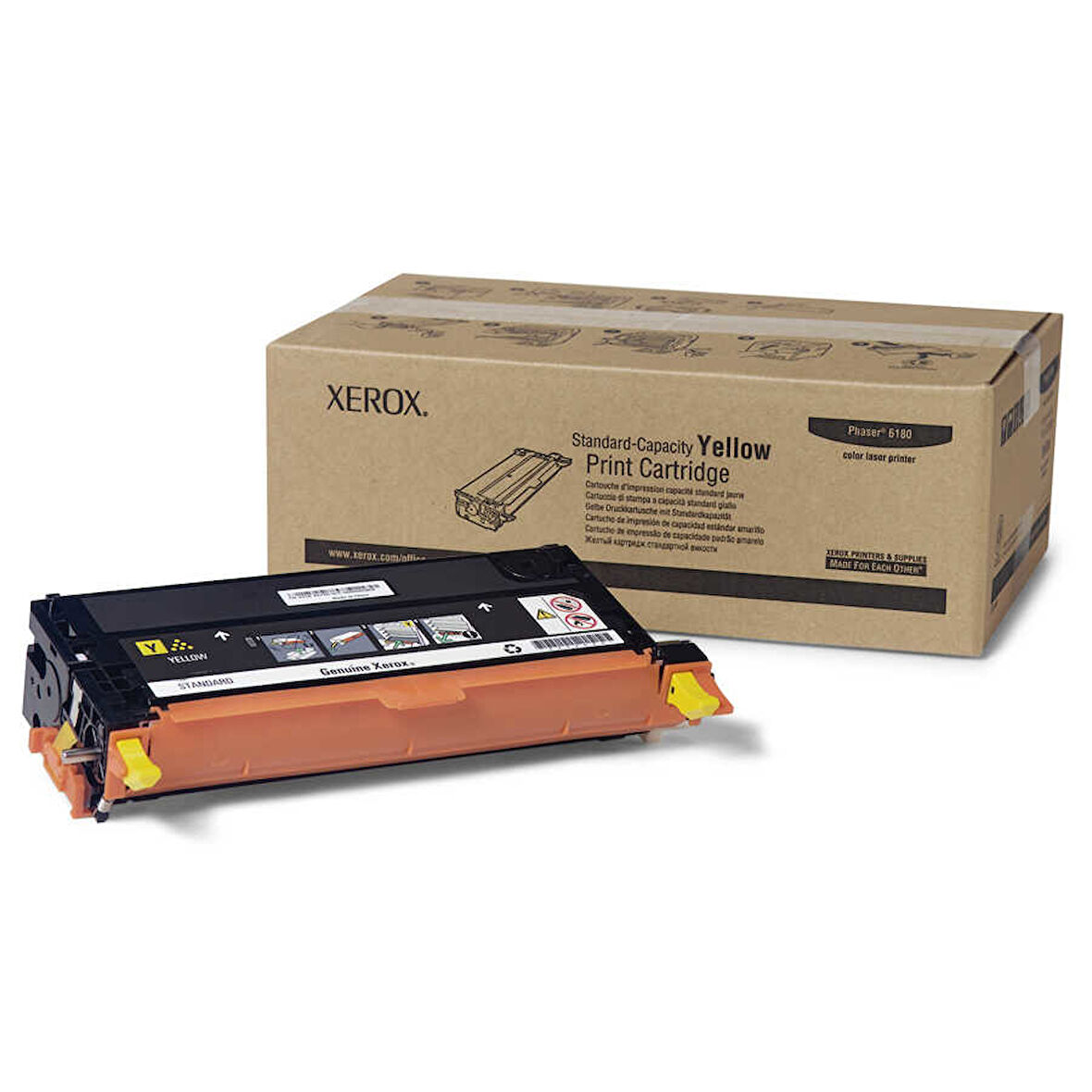 Xerox Phaser 6180-113R00733 Sarı Orijinal Toner