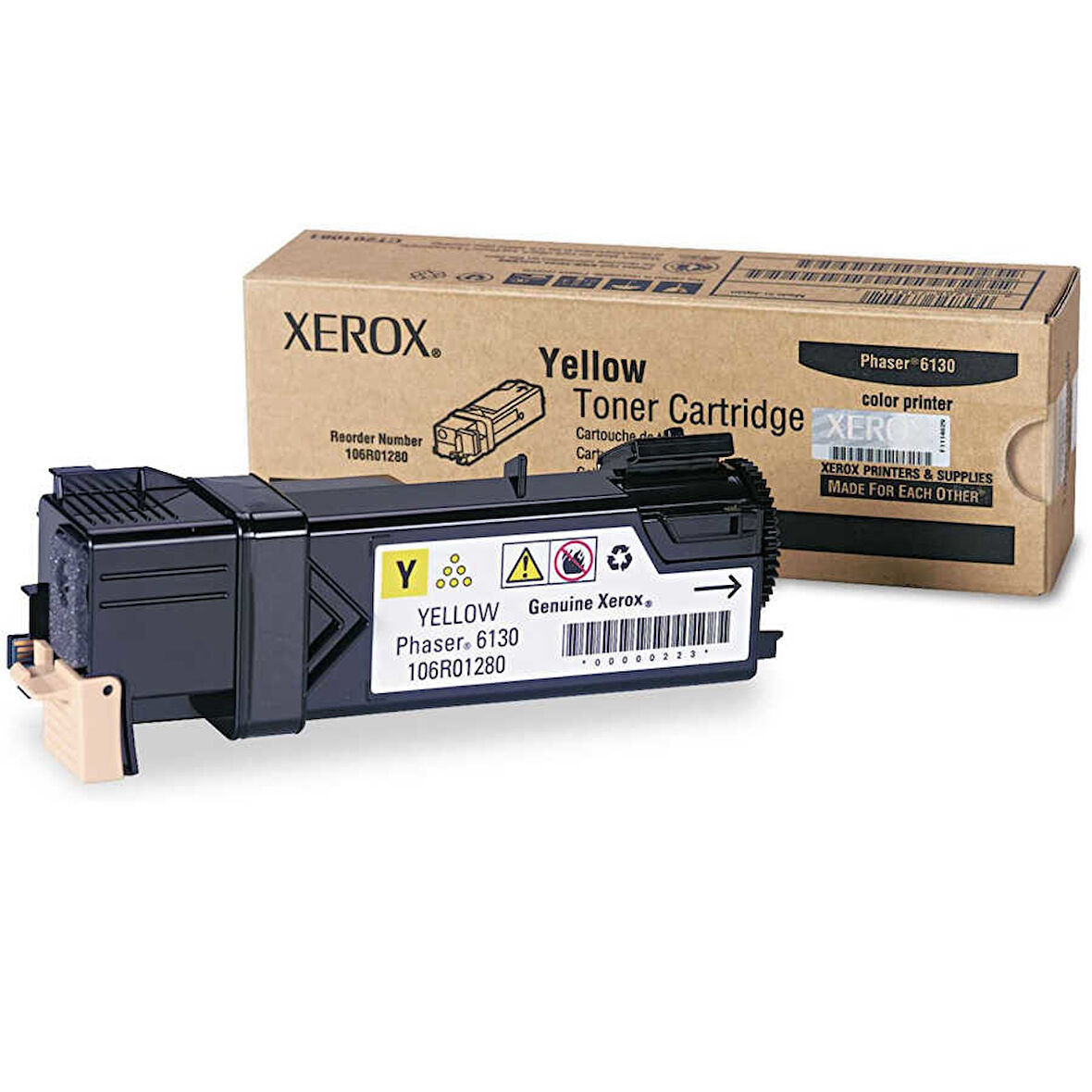 Xerox Phaser 6130-106R01284 Sarı Orijinal Toner