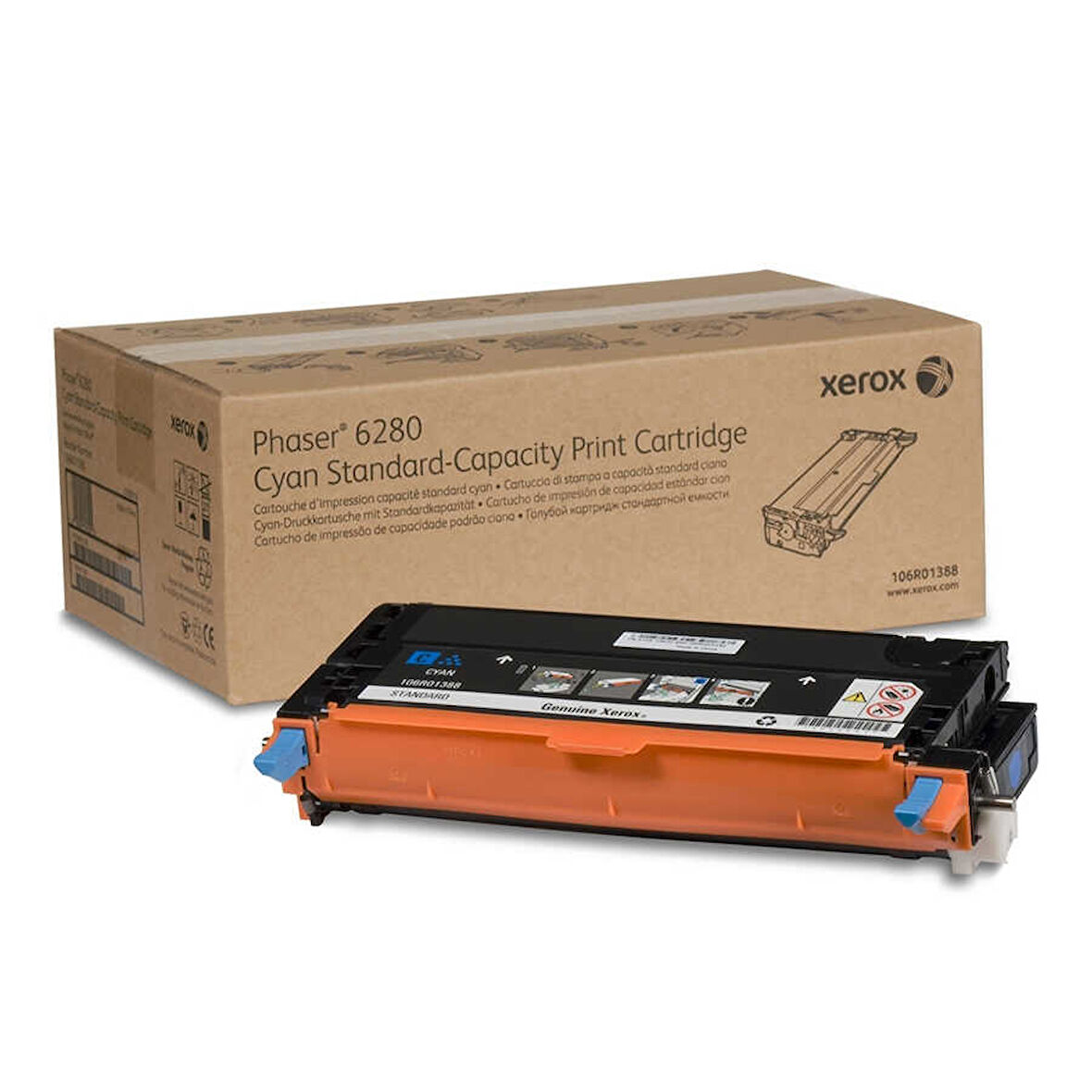 Xerox Phaser 6280-106R01388 Mavi Orijinal Toner
