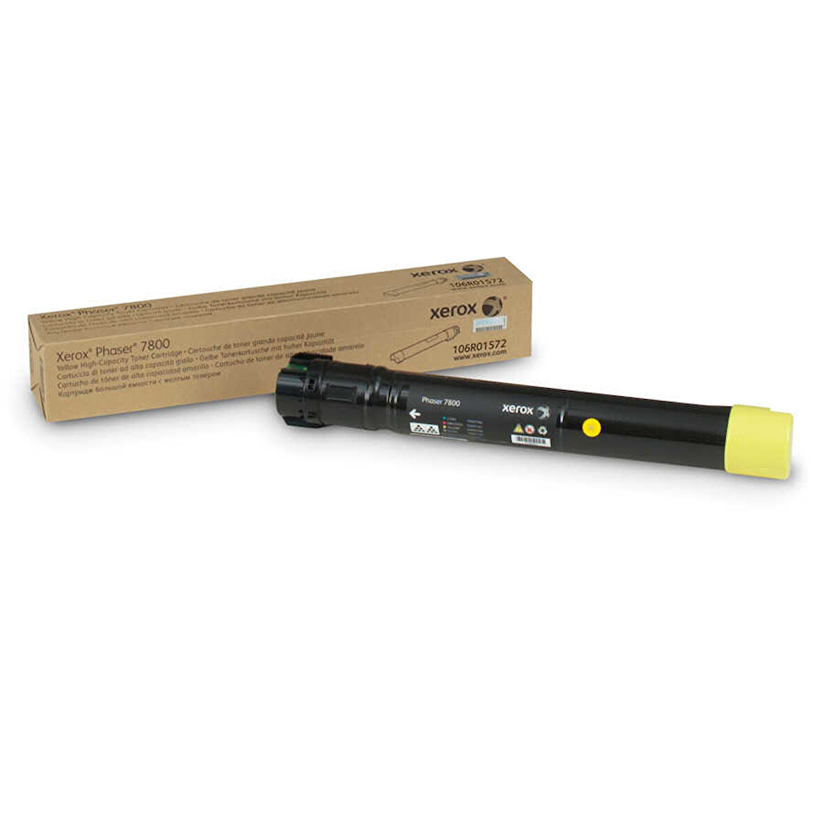Xerox Phaser 7800-106R01572 Sarı Orijinal Toner Yüksek Kapasiteli